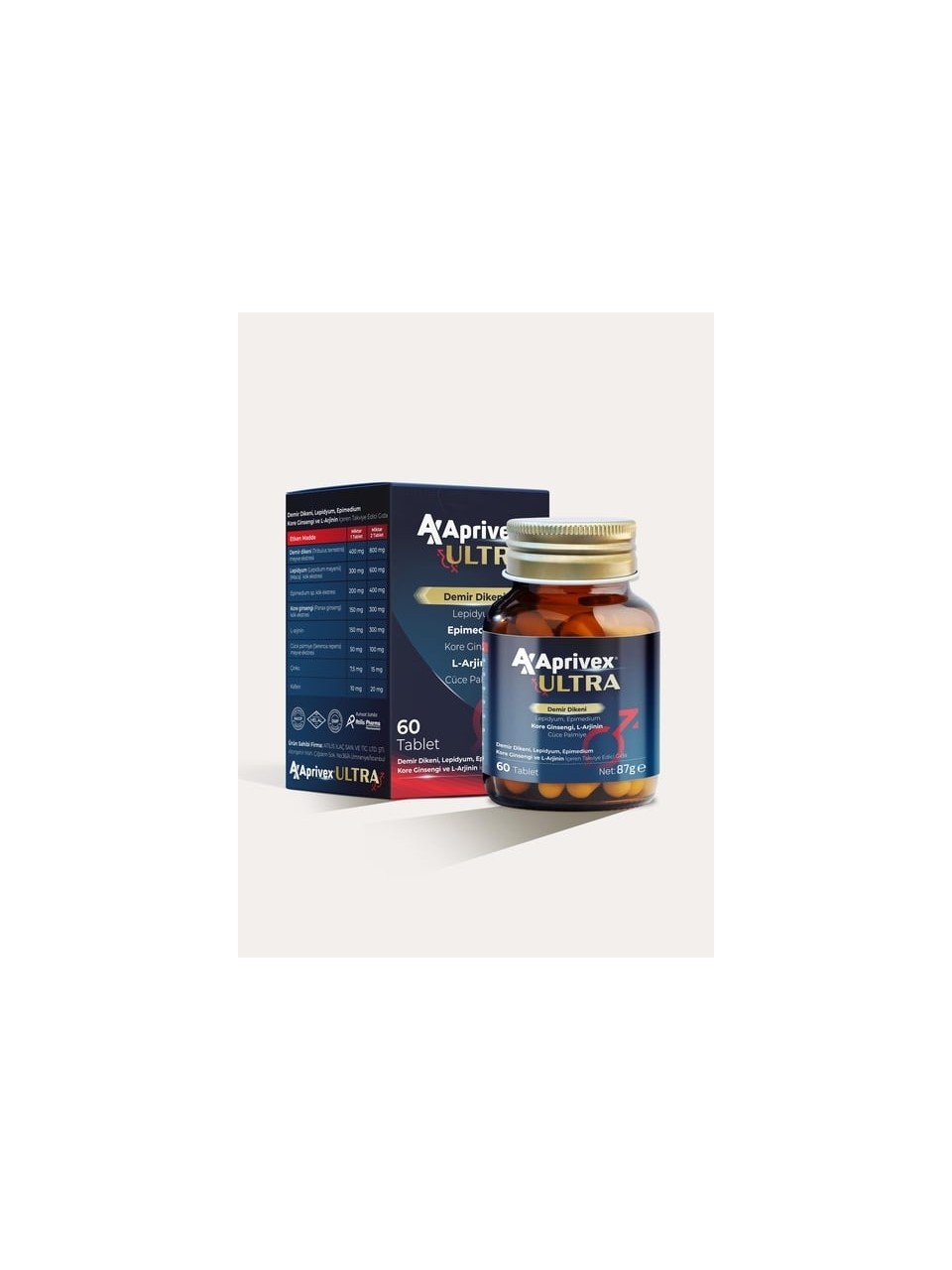 110001385211118 Aprivex ULTRA 60 tablet - Görsel 1