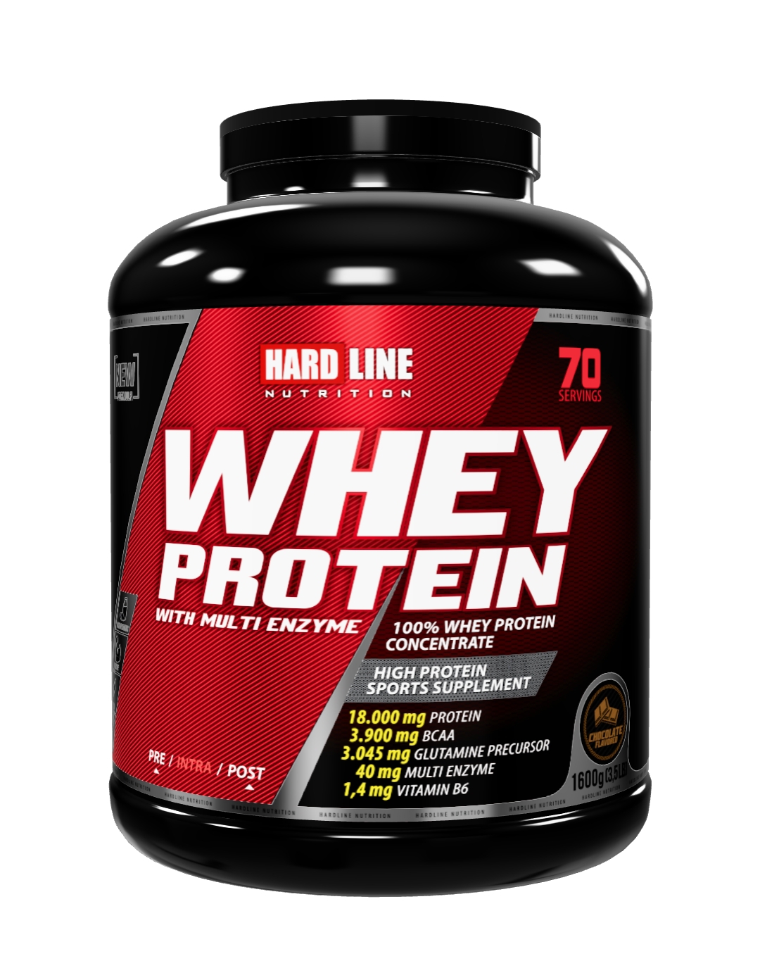hardline whey protein HARDLINE % 100 Whey Protein 1600 Gr - Görsel 1